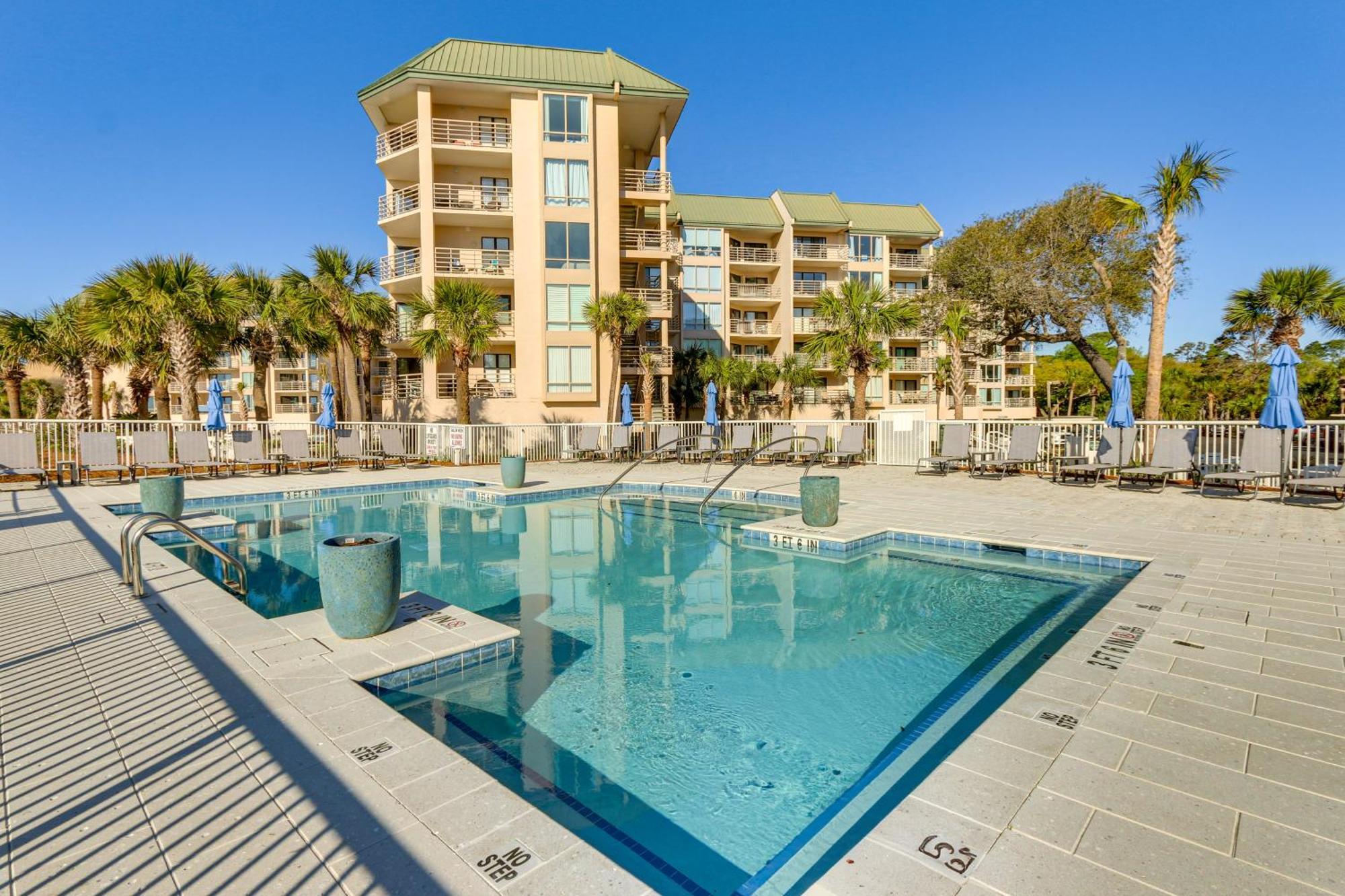 Palmetto Dunes Villa With Lagoon And Fountain Views Hilton Head Island Exterior photo